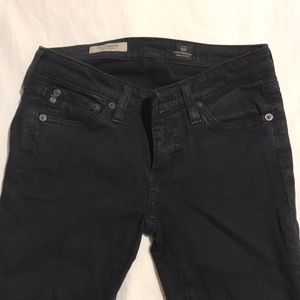 Black AG Skinny Jeans